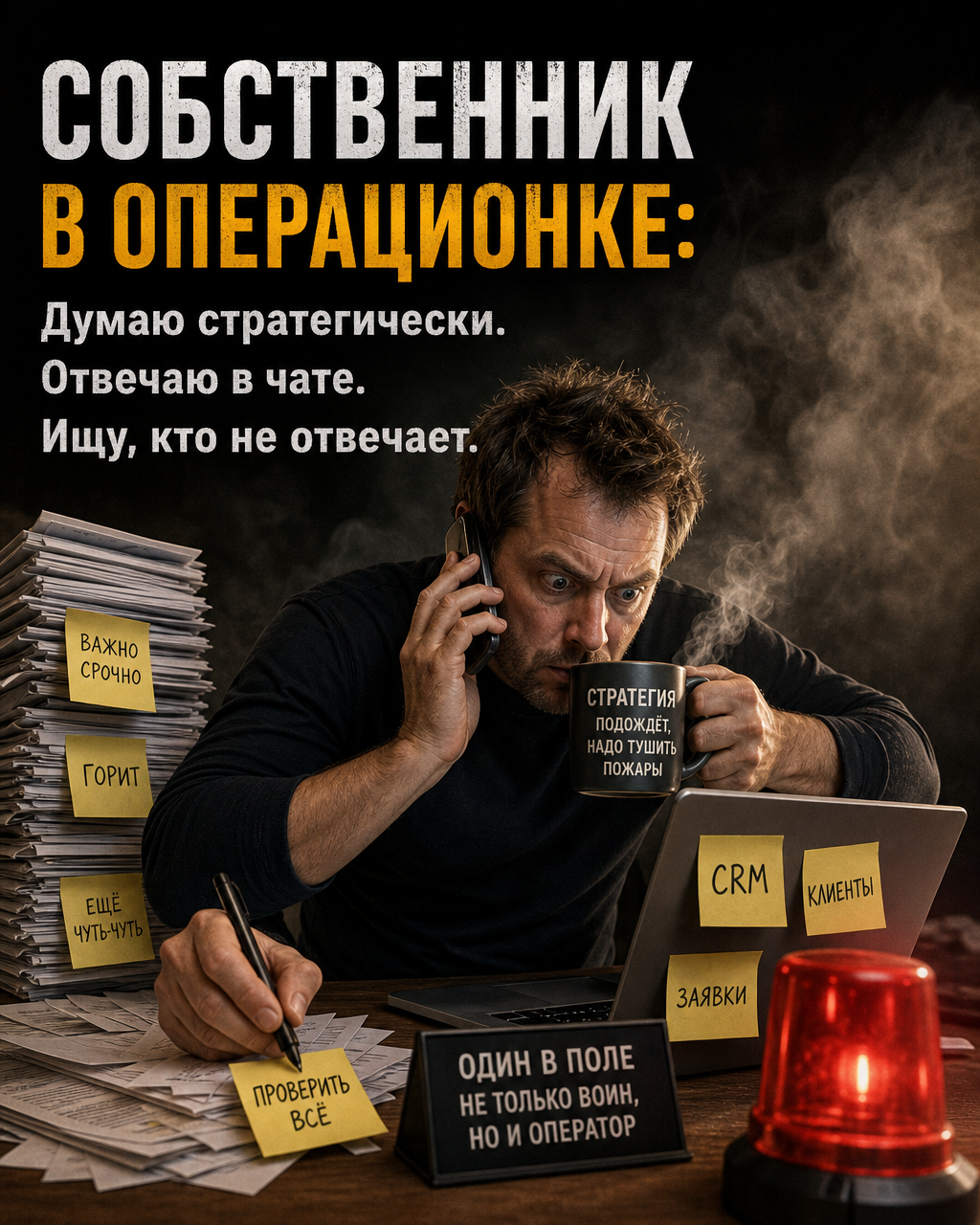 СОБСТВЕННИК В ОПЕРАЦИОНКЕ: