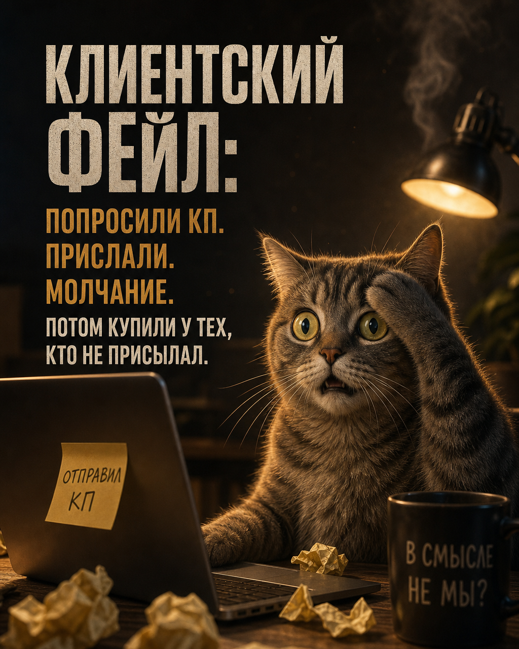 КЛИЕНТСКИЙ ФЕЙЛ:
