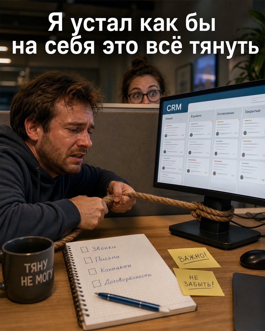 Я устал как бы на себя это всё тянуть