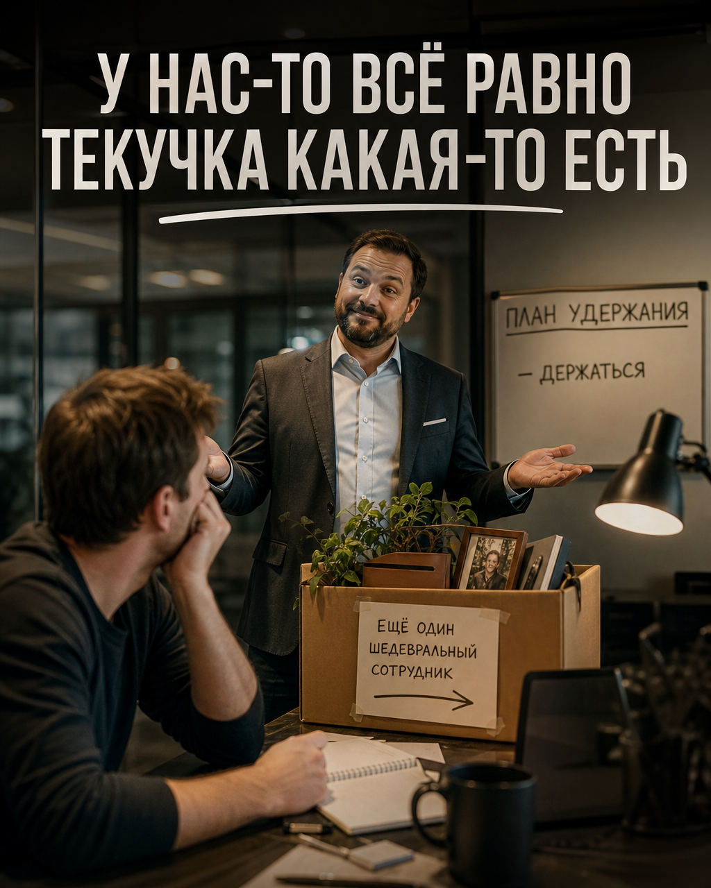 У НАС-ТО ВСЁ РАВНО ТЕКУЧКА КАКАЯ-ТО ЕСТЬ