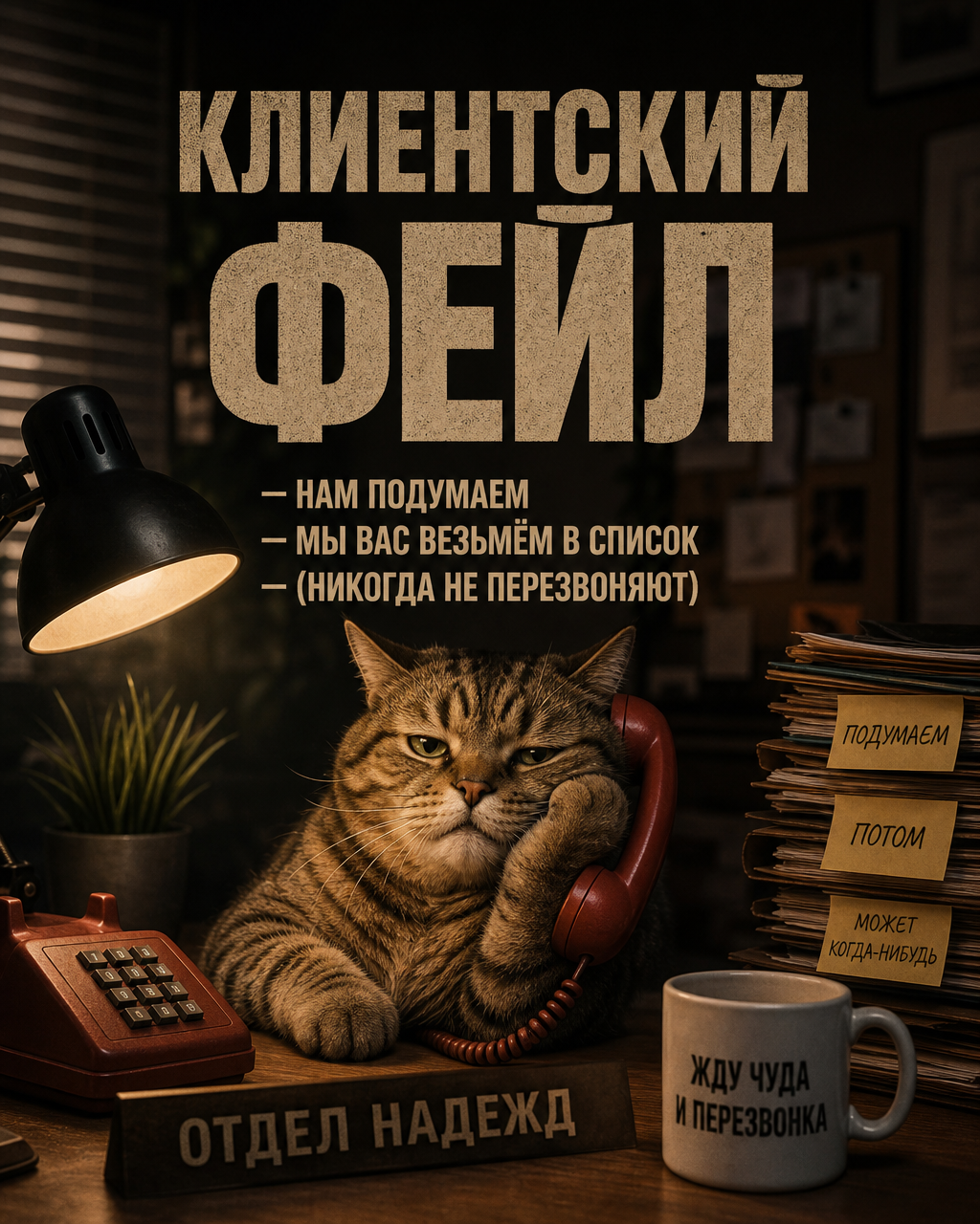 КЛИЕНТСКИЙ ФЕЙЛ
