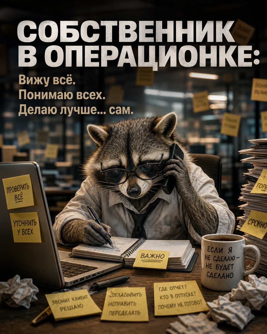 СОБСТВЕННИК В ОПЕРАЦИОНКЕ: